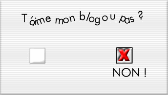 repond si t'aime mon blog ou bien si le contraire
