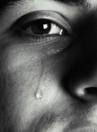 larme de l'homme